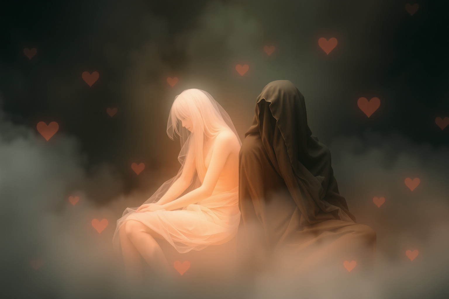 Il passeggero malato simboleggia fragilità e ansie interiori.