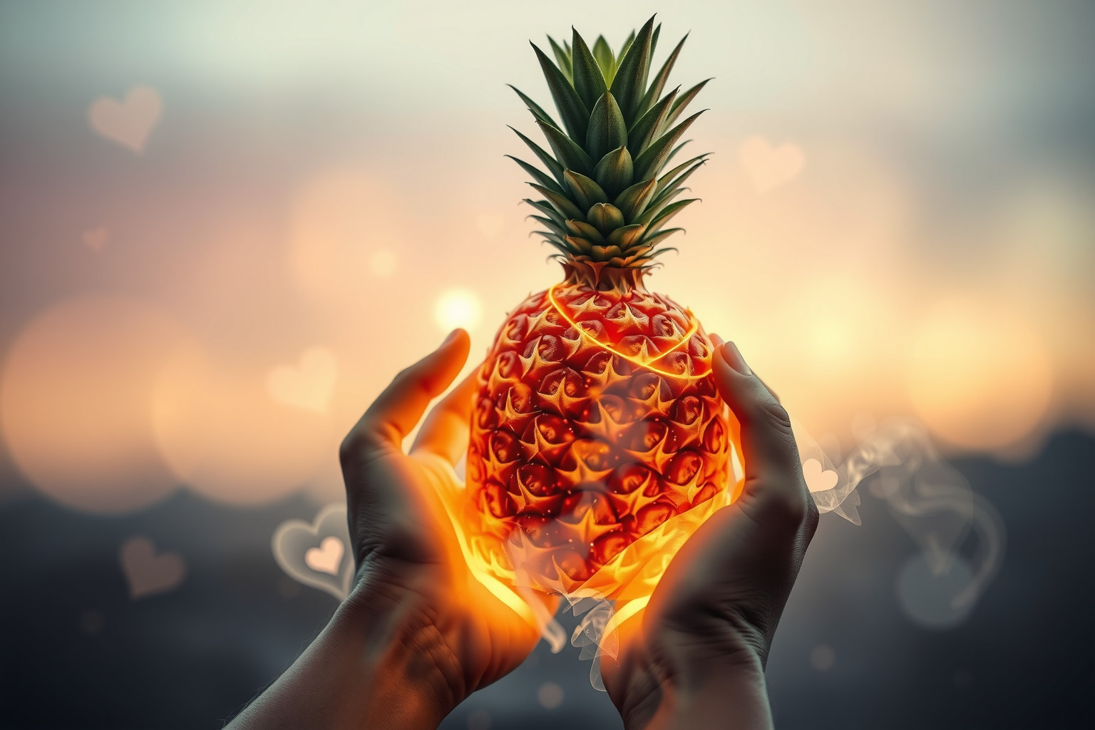 Regalare un ananas simboleggia gratitudine e affetto sincero.