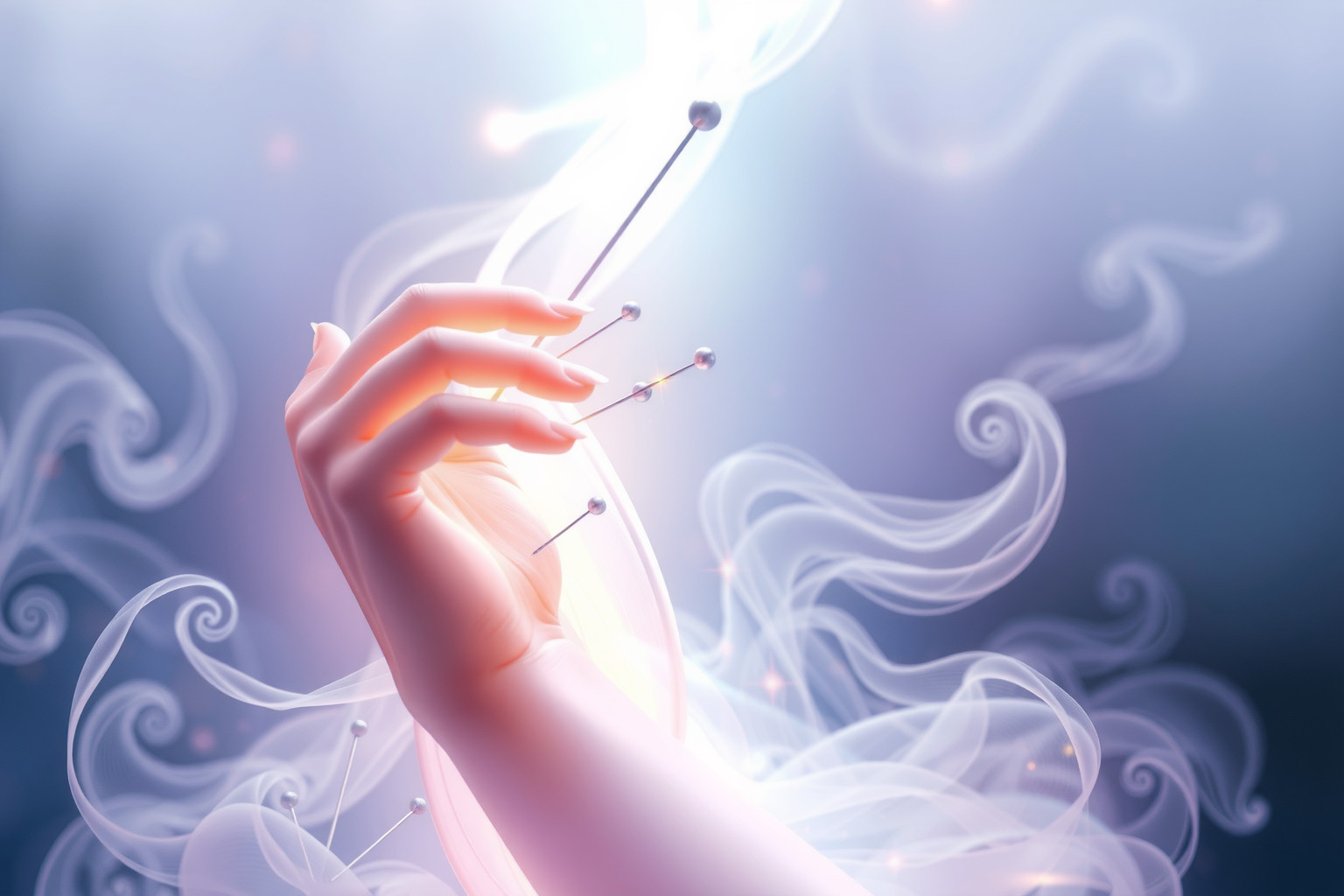 Rimuovere spilli simboleggia liberazione da dolore e difficoltà.