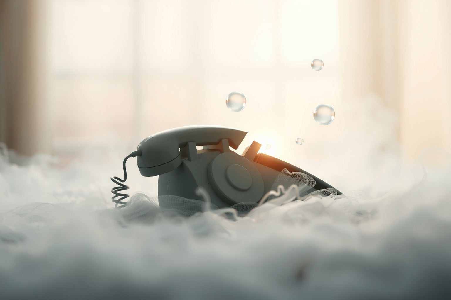 Rivotare un telefono simboleggia distacco da legami emotivi saldi.