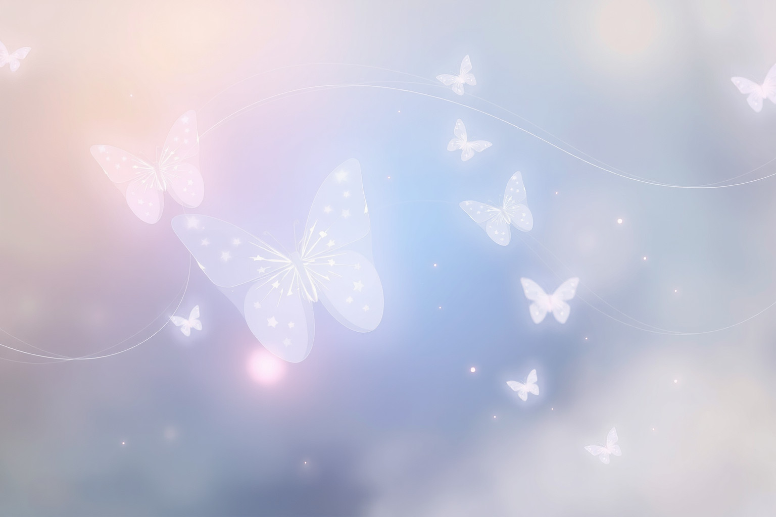 Lo sfarfallio simboleggia messaggi nascosti dalla mente subconscia.