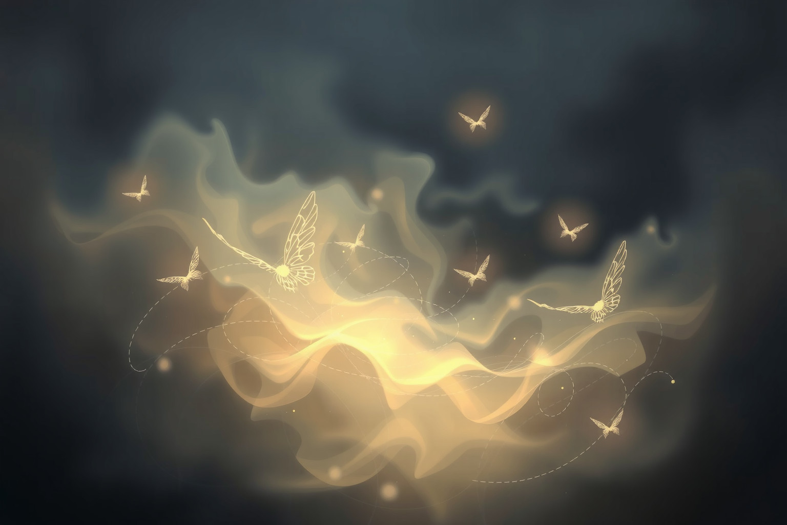 Lo sfarfallio notturno rivela intuizioni nascoste dell’inconscio profondo.