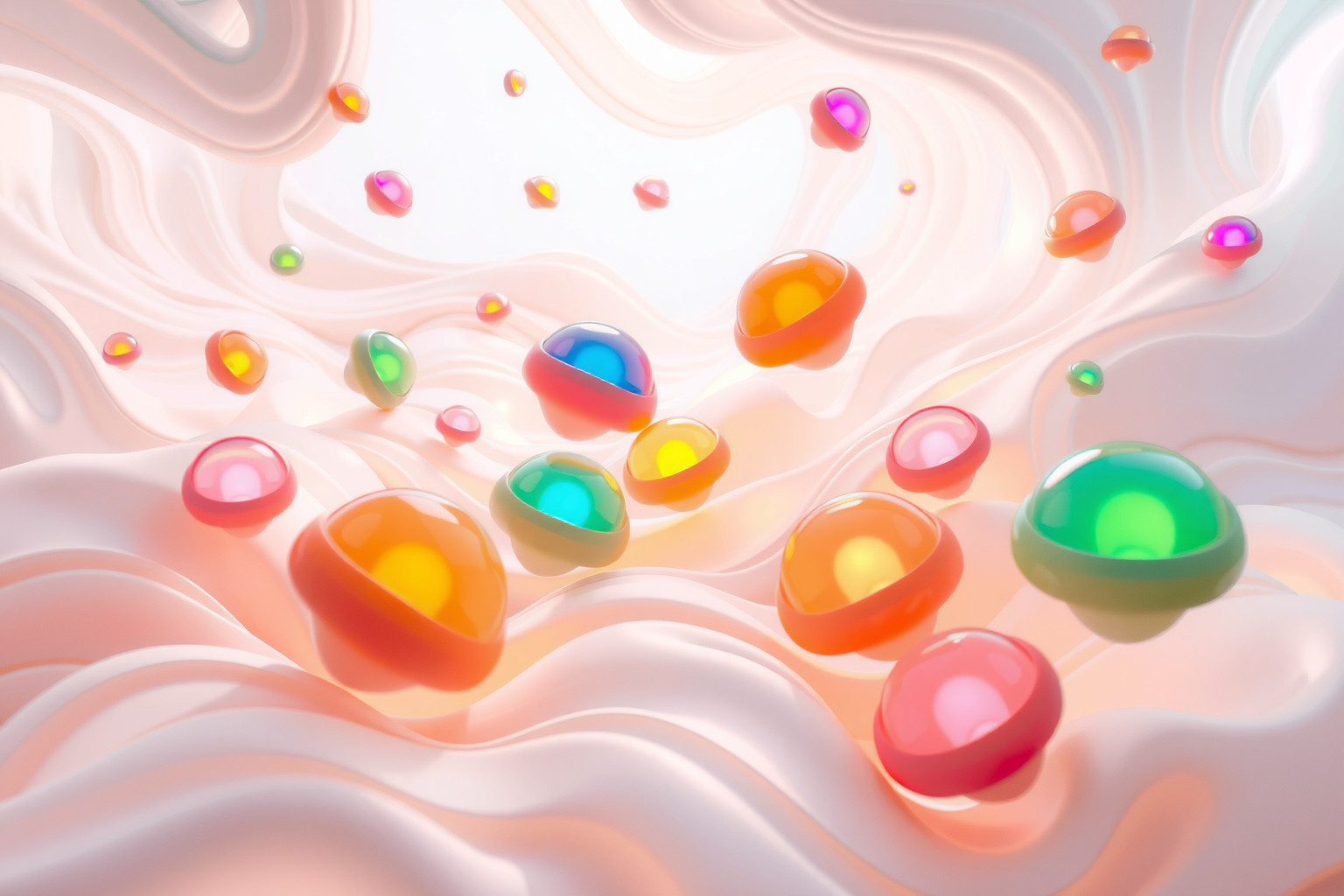 Sognare baccelli colorati simboleggia creatività e rinascita interiore.