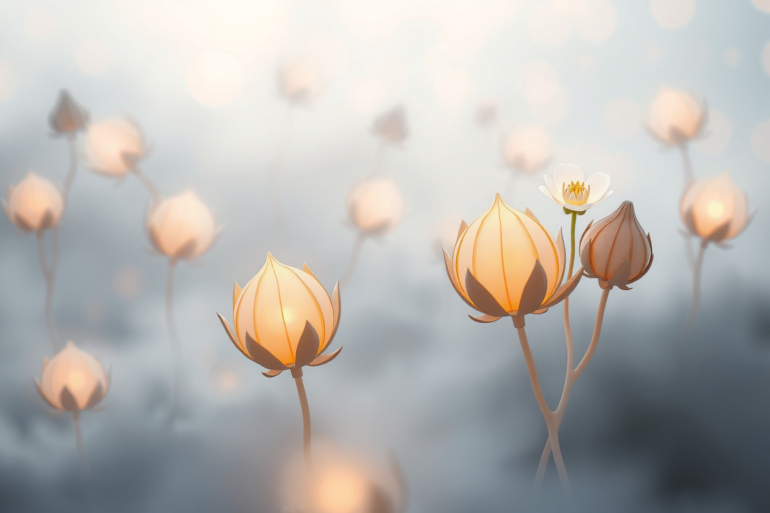 Sognare baccelli in fiore simboleggia speranza e rinascita interiore.