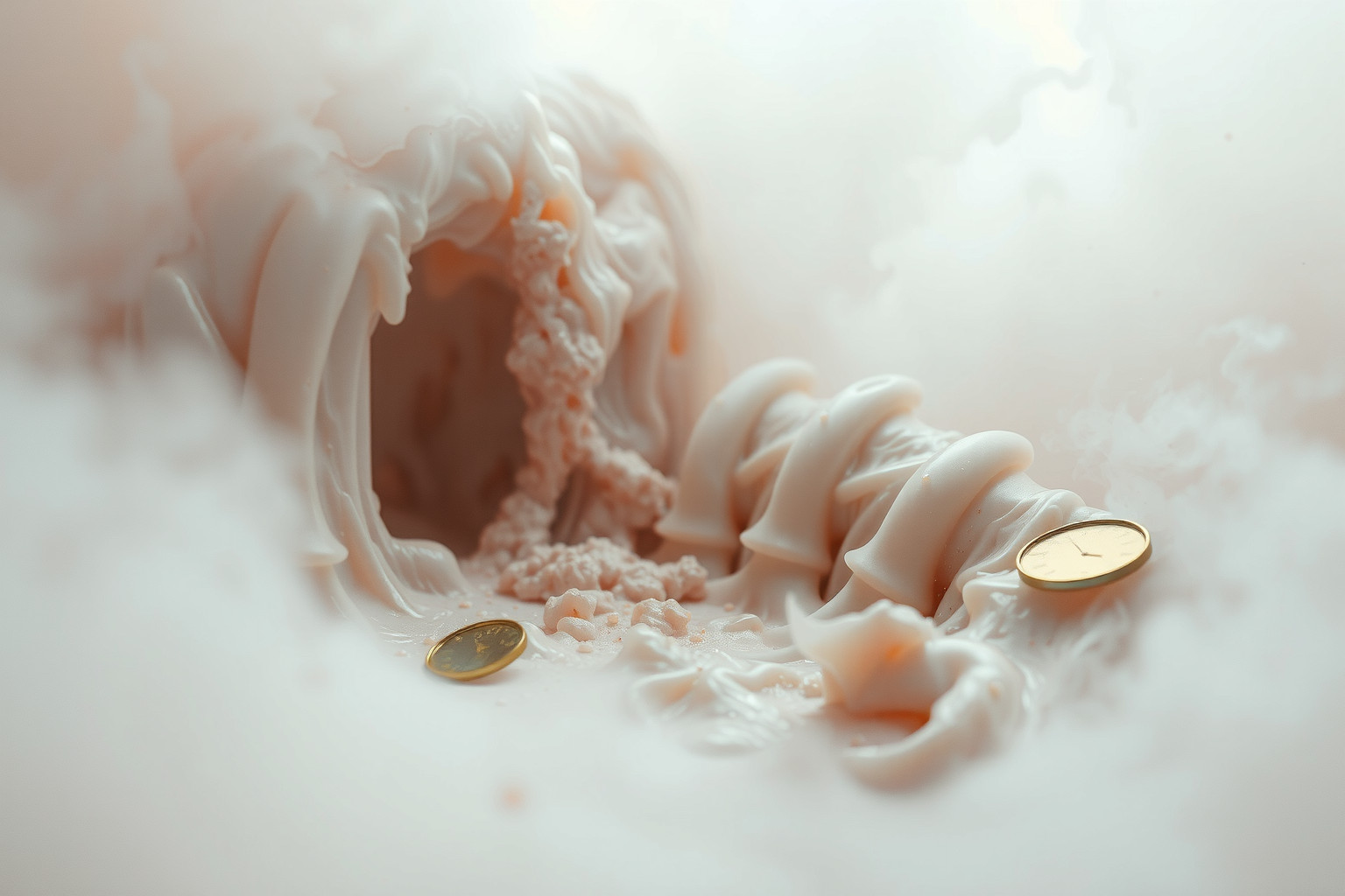 Sognare carne avariata simboleggia paure di decadimento personale.