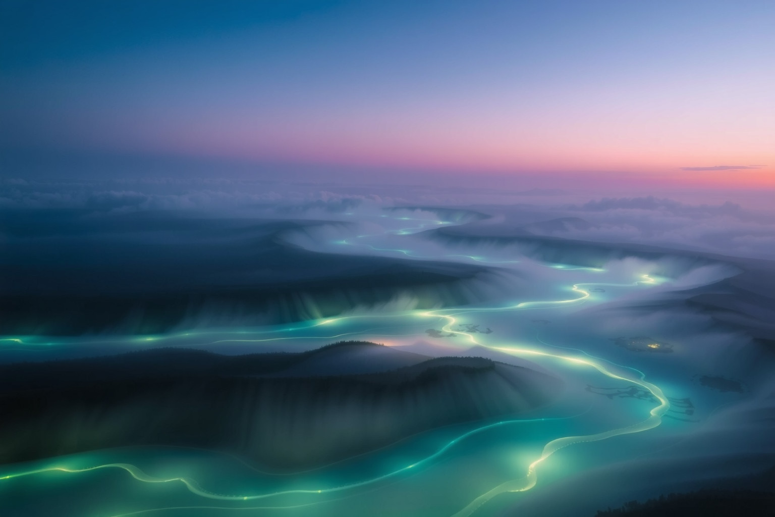 Sognare cinque fiumi simboleggia emozioni fluide e trasformazioni profonde.