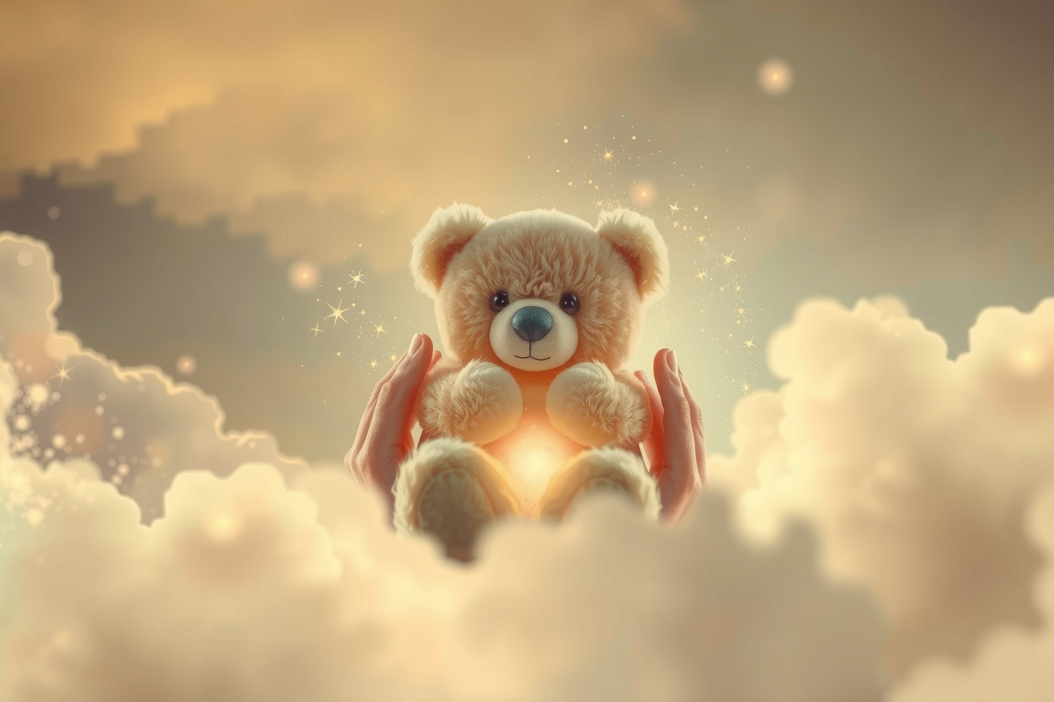 Sognare un abbraccio a un orsacchiotto simboleggia conforto e sicurezza.