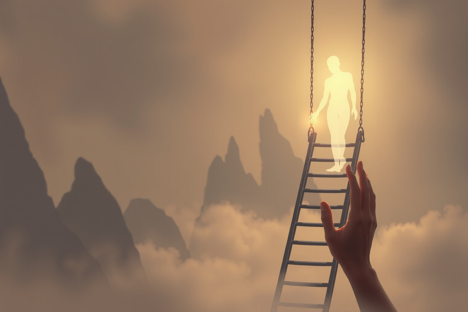 Sognare difficoltà ad arrampicarsi indica sfide e bisogno d’aiuto.