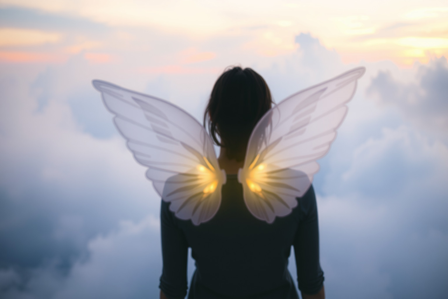 Sognare ali simboleggia la voglia di libertà e crescita personale.