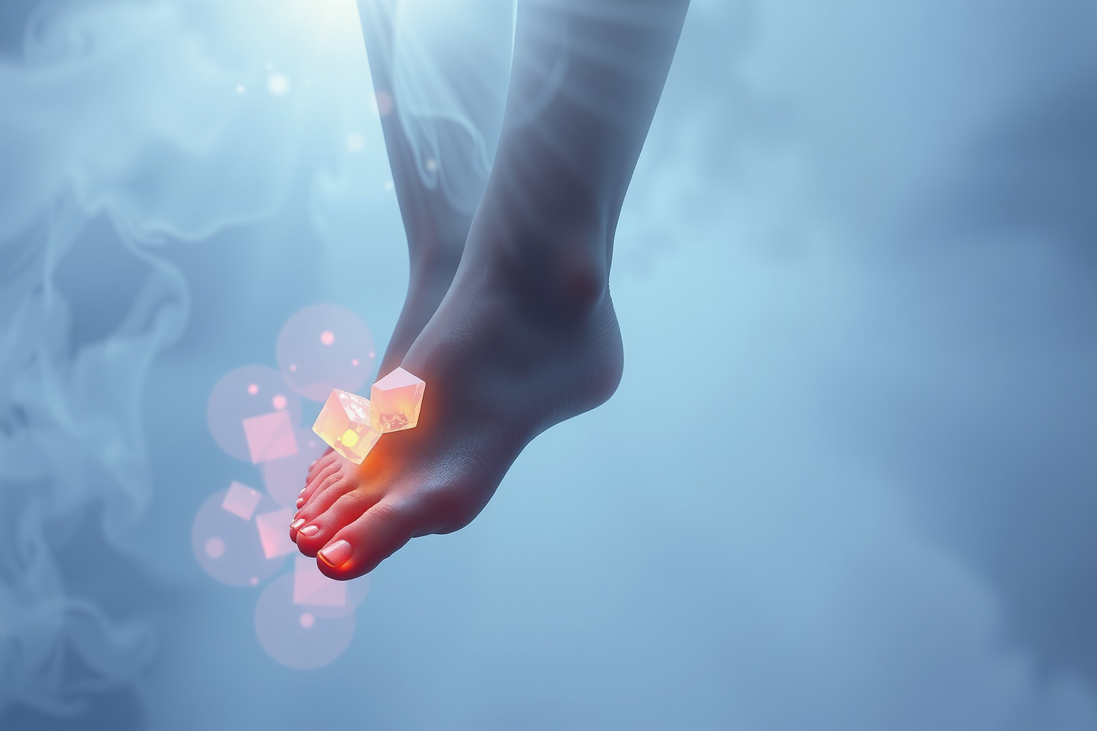 Sognare dita deformate dalla podagra segnala ansie e ostacoli nascosti.