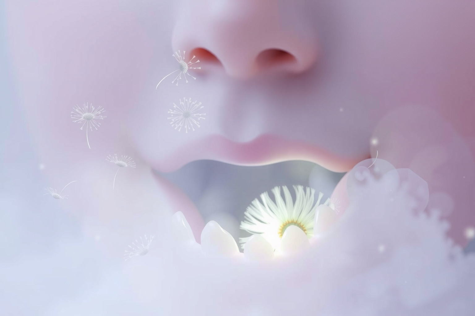 Sognare un dente di leone al posto di un dente simboleggia rinascita.