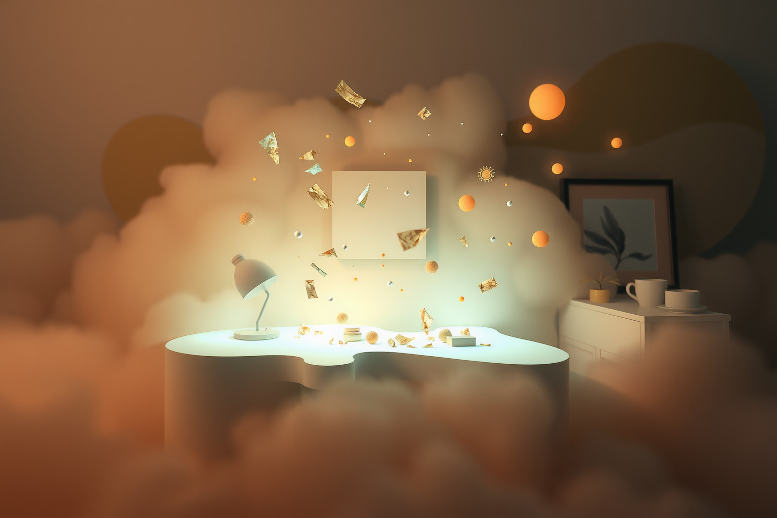 Sognare scrivania disordinata riflette caos mentale e stress nascosto.