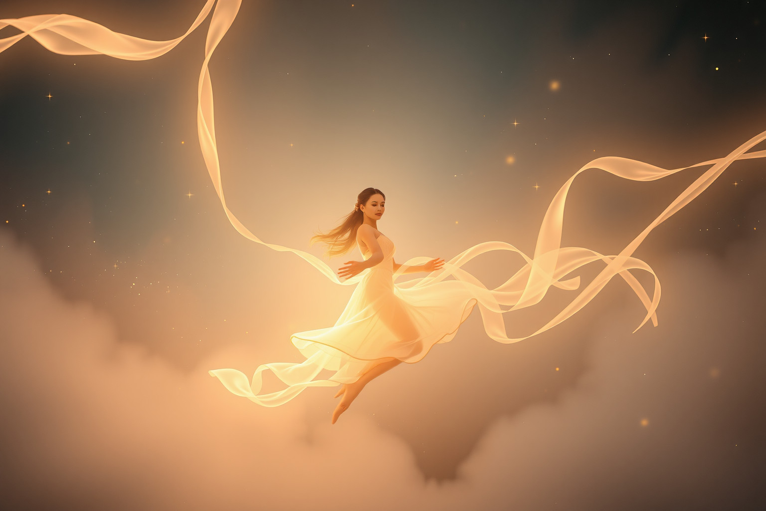 Sognare di ballare al clarinetto simboleggia armonia interiore e gioia.