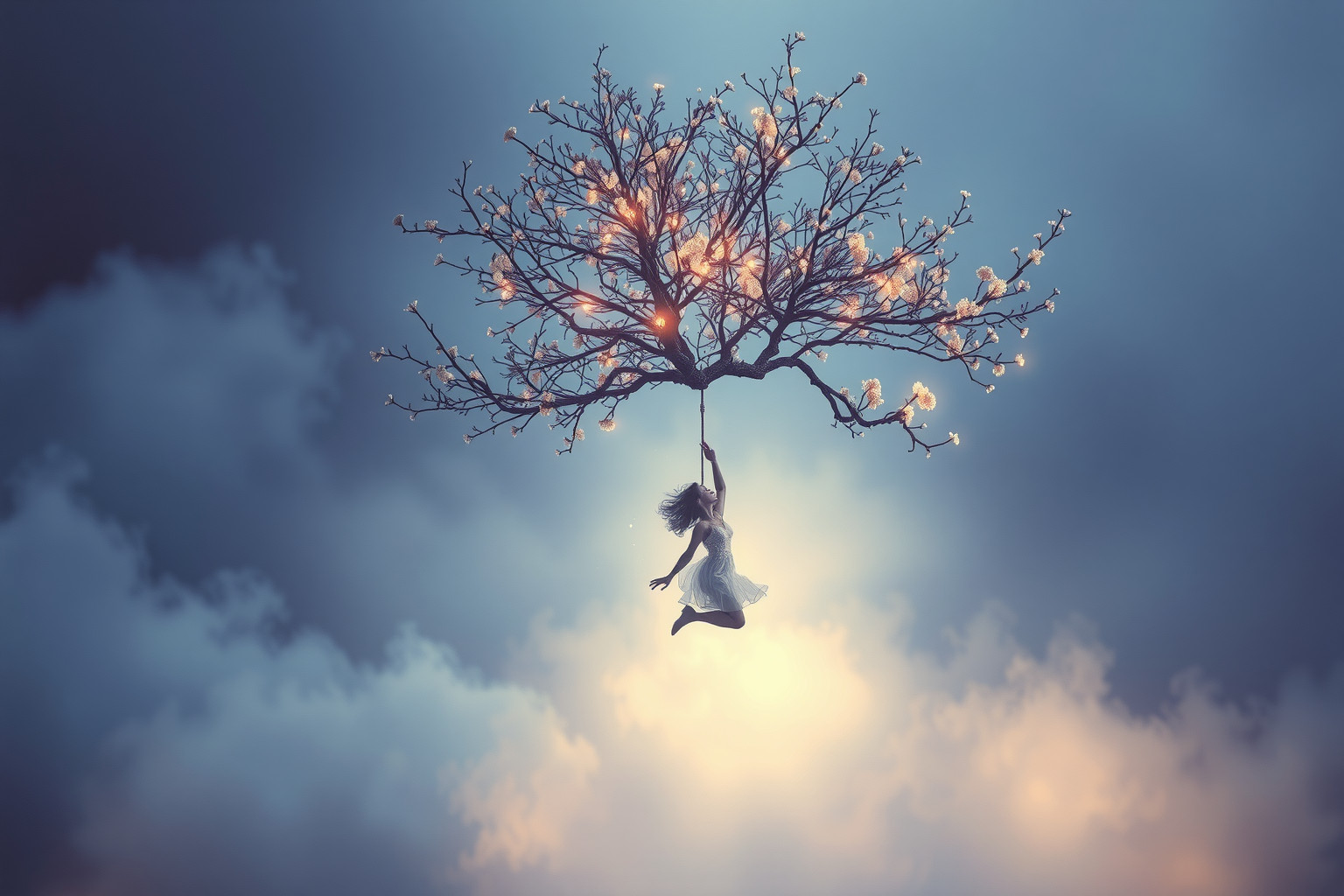 Sognare di cadere dall'acacia riflette ansie profonde di insicurezza.