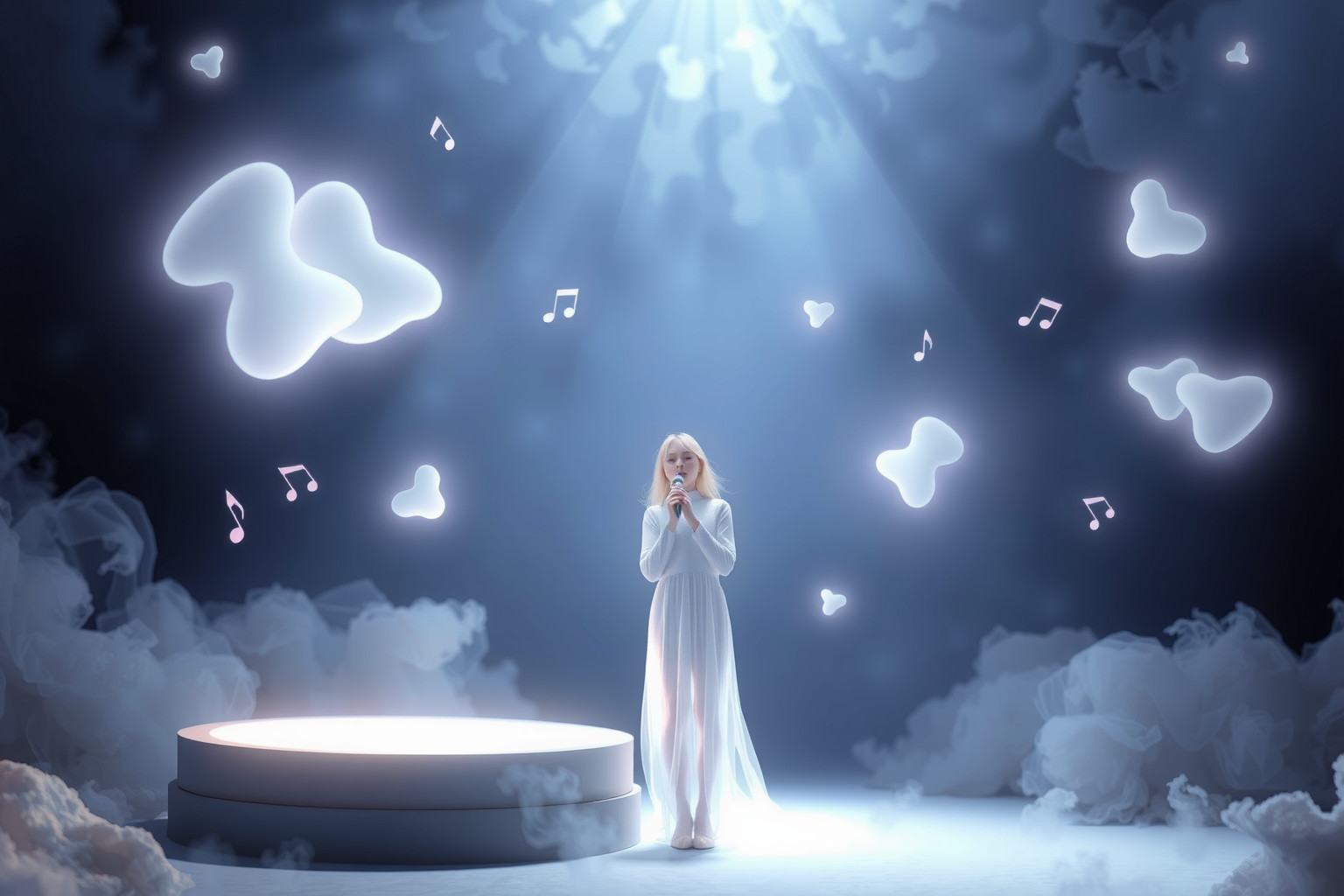 Sognare di cantare sul palco rivela il desiderio di esprimersi.