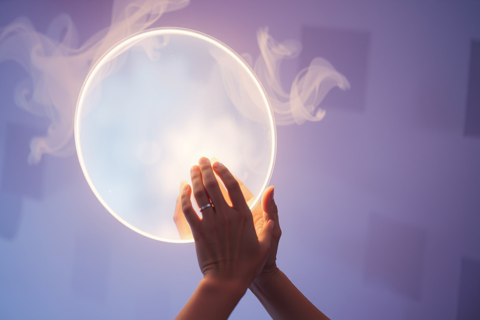 Sognare di pulire uno specchio indica desiderio di chiarezza interiore.