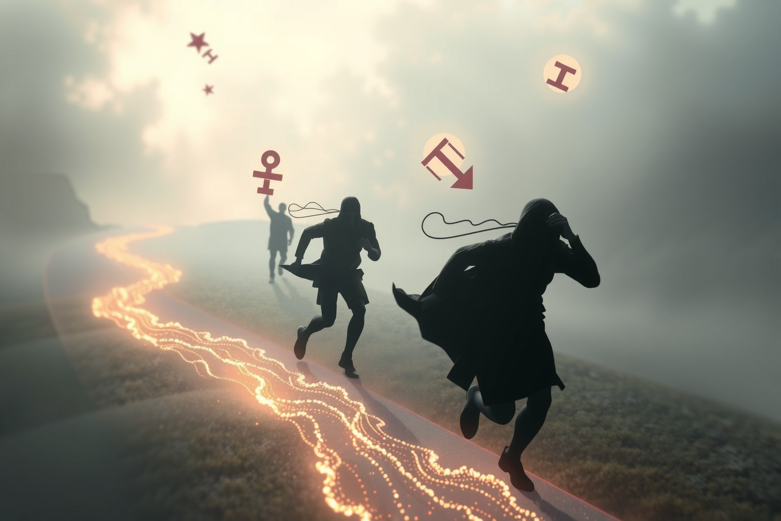 Sognare inganno e gioia indica conflitti interiori e ambiguità.