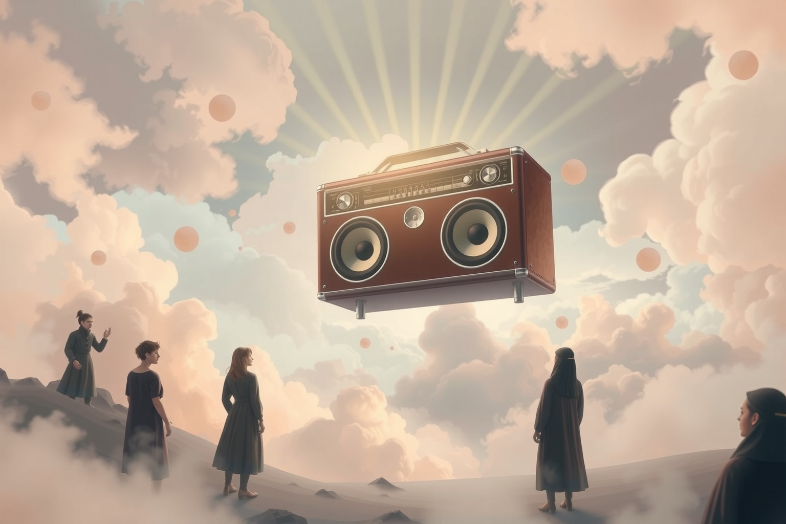 Sognare altoparlanti indica desiderio di comunicare con più potere.