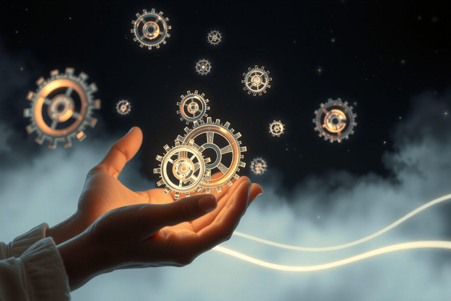 Sognare un’invenzione riflette creatività e desiderio di innovare.