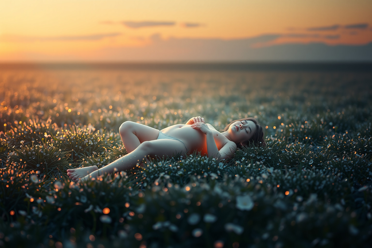 Sognare l’erba di rugiada simboleggia purezza e nuova consapevolezza.