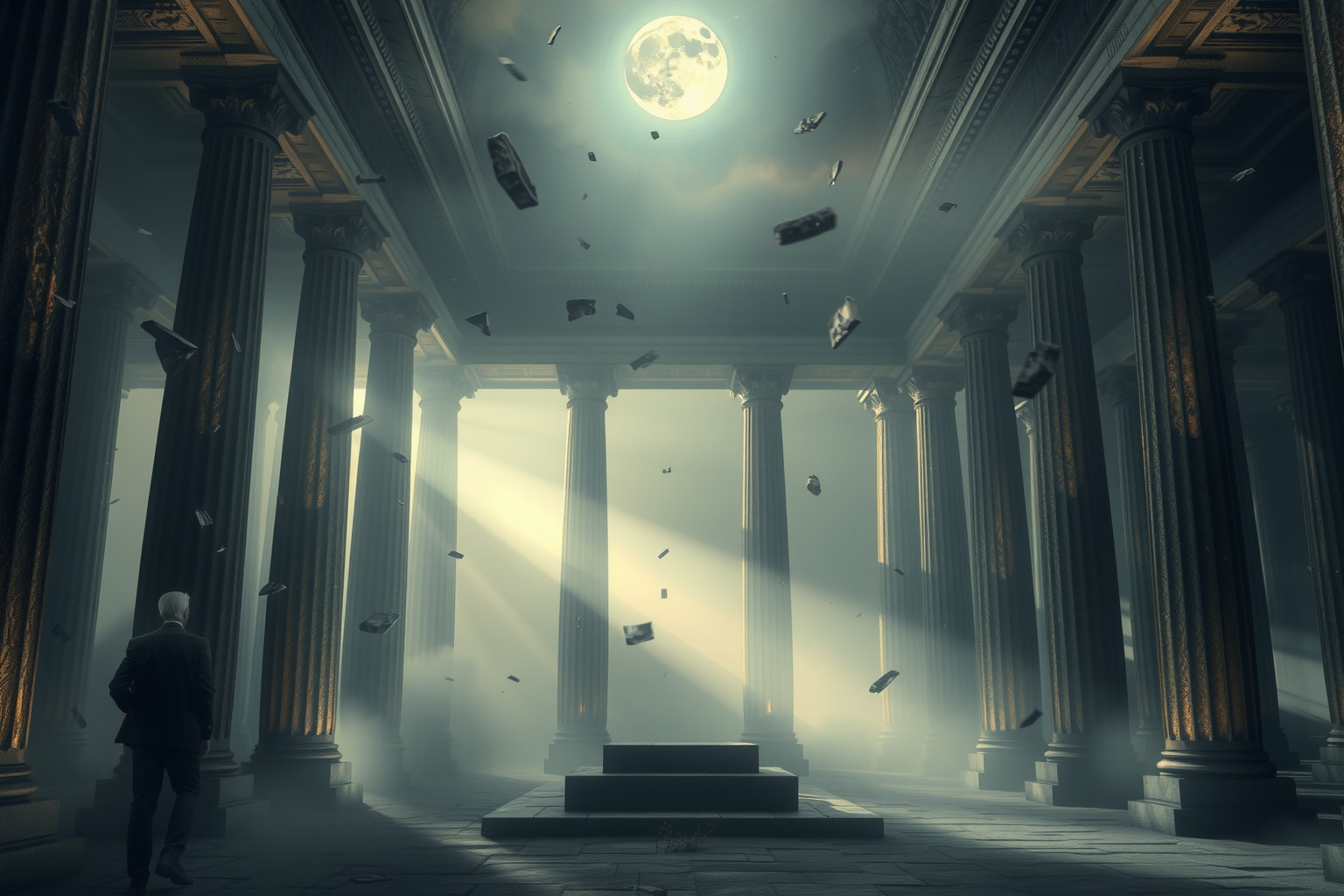 Sognare un mausoleo riflette il desiderio di memoria eterna.