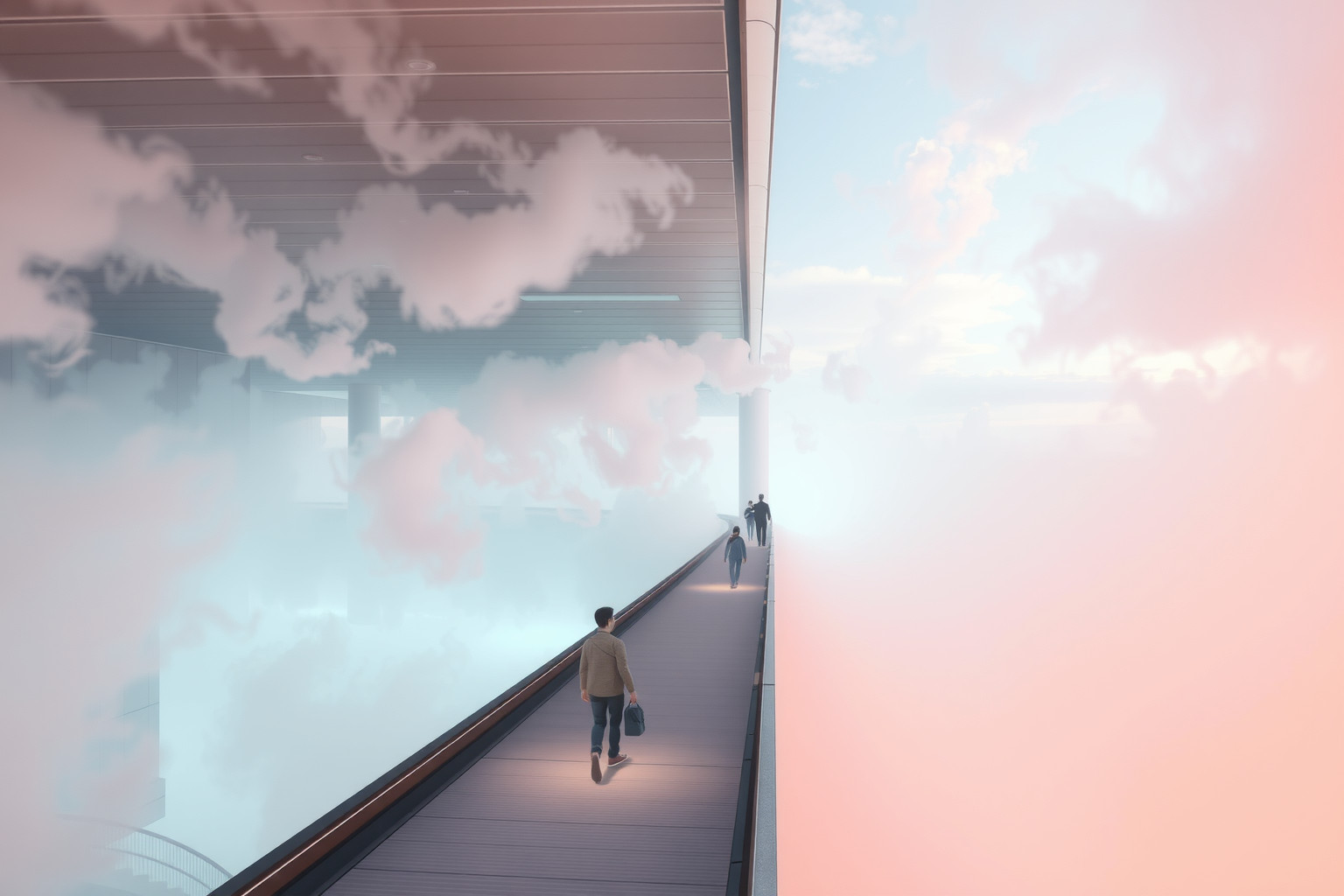 Sognare un aeroporto simboleggia transizioni e nuovi inizi imminenti.