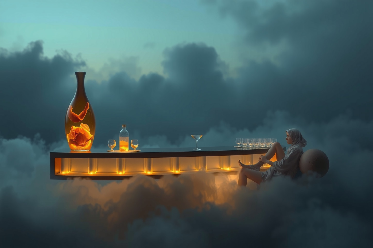 Sognare rum al bar simboleggia desiderio di evasione sociale.