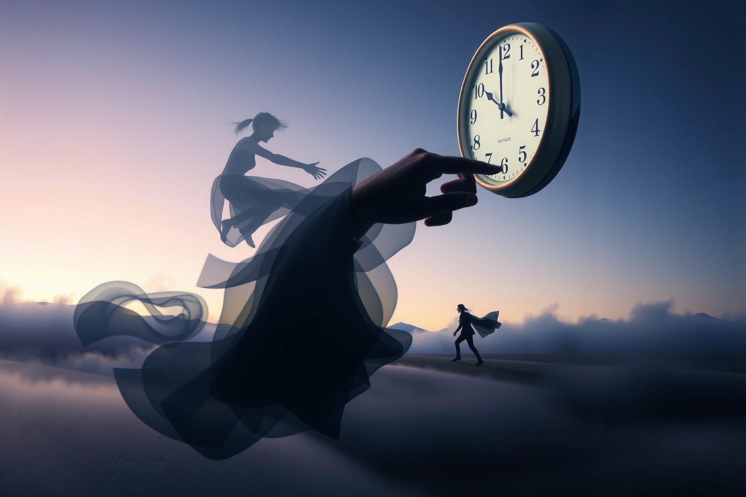 Sognare lancette che inseguono indica ansia legata al tempo.