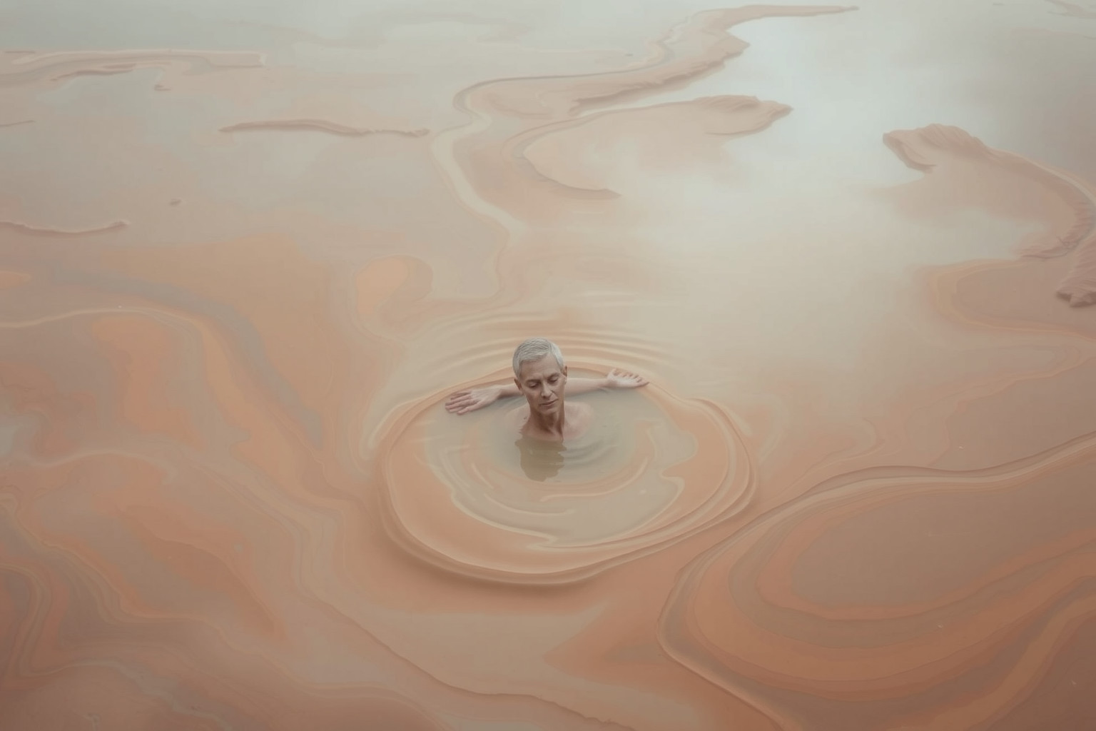 Sognare terra alluvionale simboleggia emozioni sommerse e difficoltà nascoste.