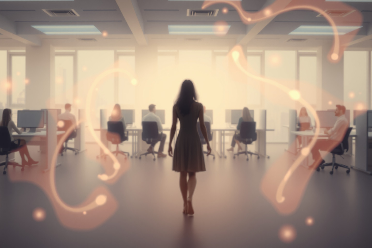 Sognare invisibilità lavorativa riflette solitudine e desiderio di valorizzazione.