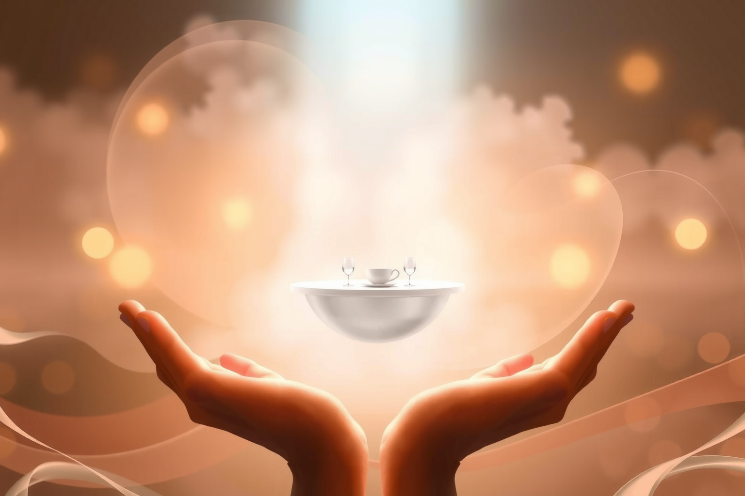 Sognare una cena leggera simboleggia nuove opportunità e accoglienza.