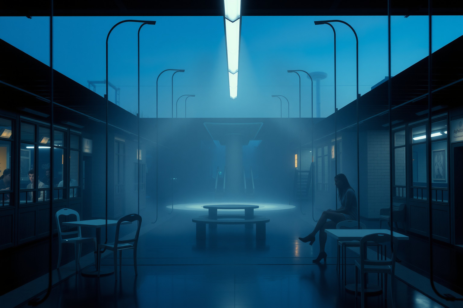 Sognare ristorante deserto simboleggia solitudine e nuove opportunità interiori.