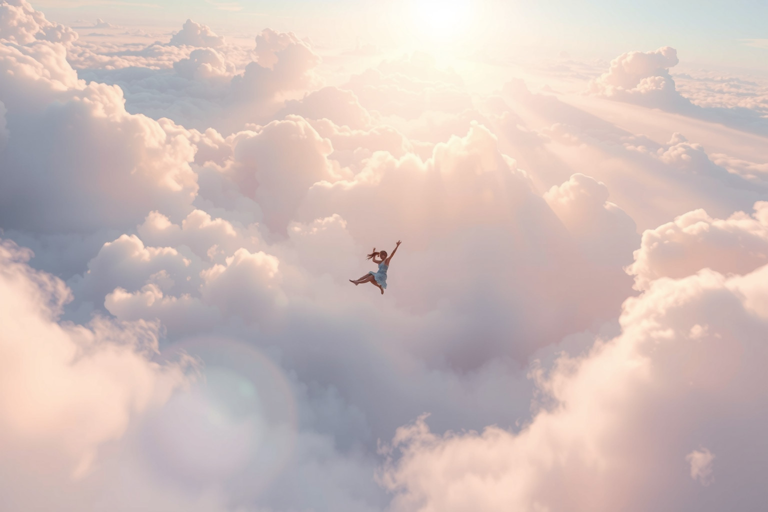 Sognare l'altalena alta simboleggia libertà e leggerezza interiore.