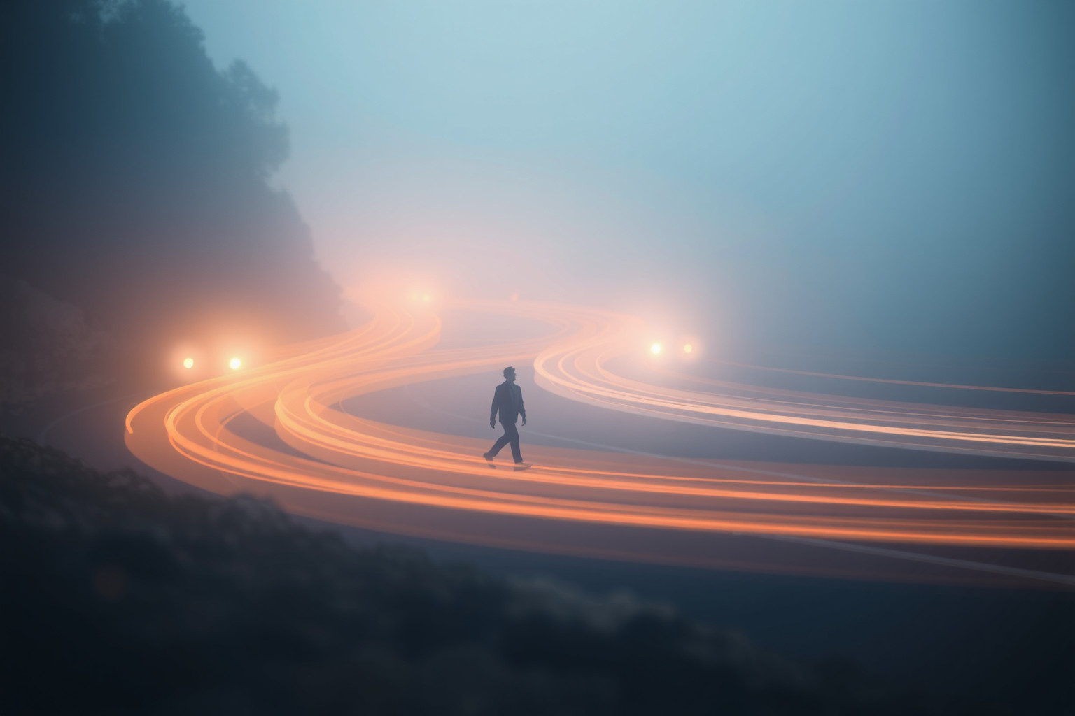 Sognare pedone nel traffico riflette insicurezza e ostacoli quotidiani.