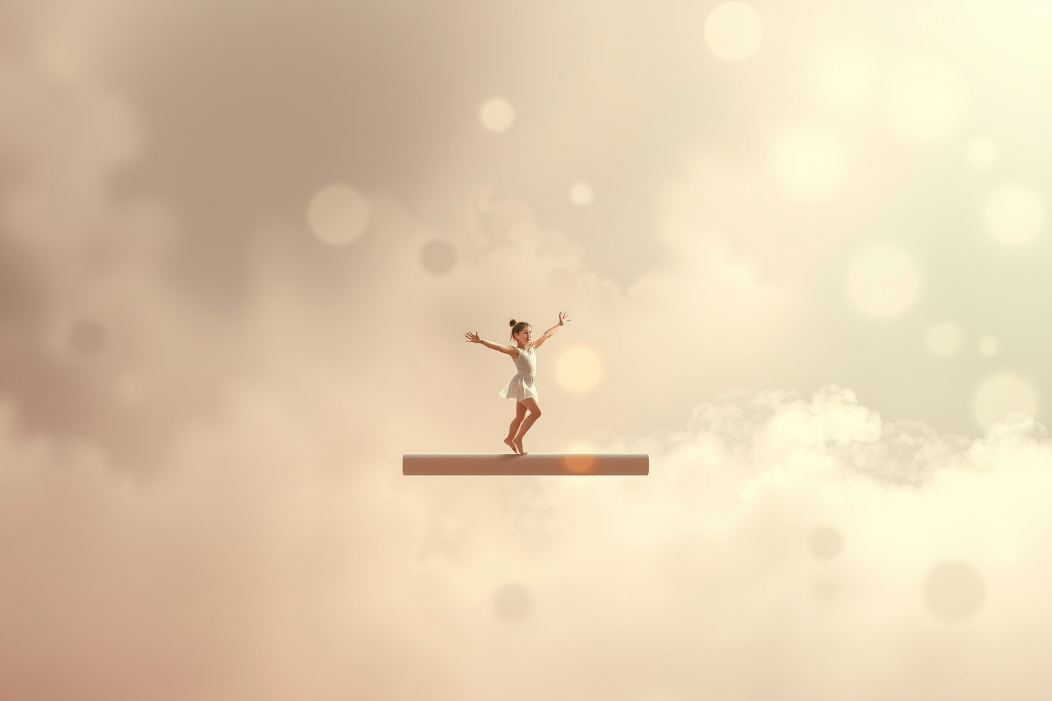 Sognare principiante in ginnastica simboleggia nuove sfide e crescita personale.