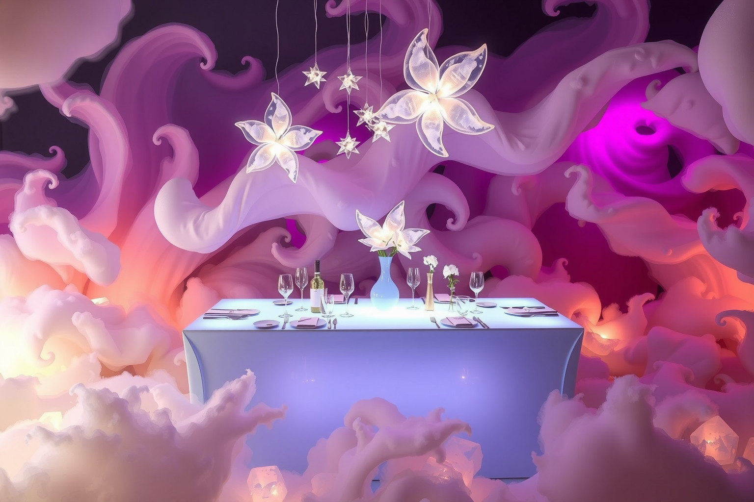 Sognare una festa in ristorante indica gioia e successo imminenti.