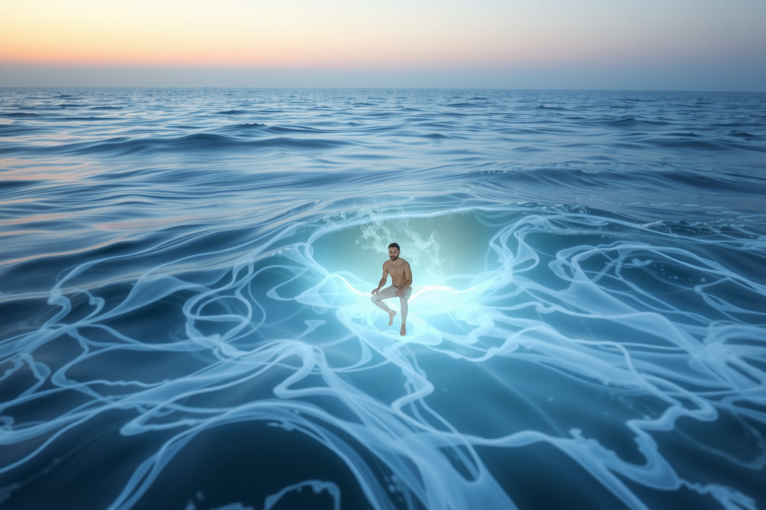 Sognare di fluire in oceano simboleggia libertà e cambiamento interiore.