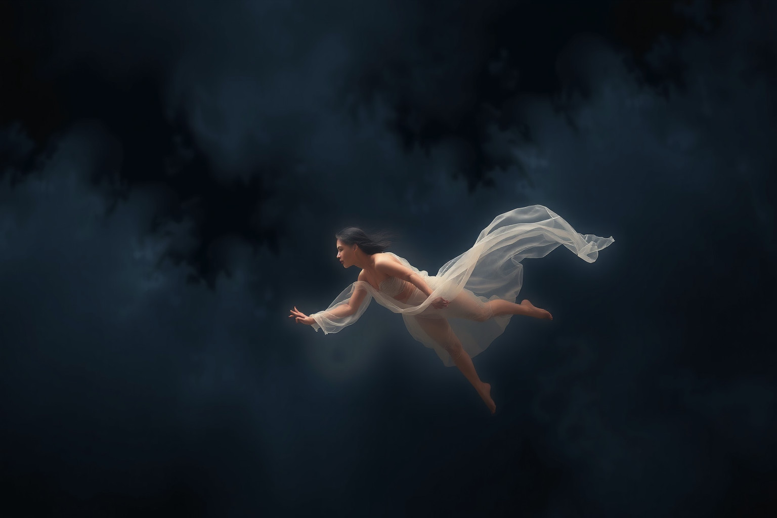 Sognare di fluire nella paura indica trasformazione e crescita interiore.