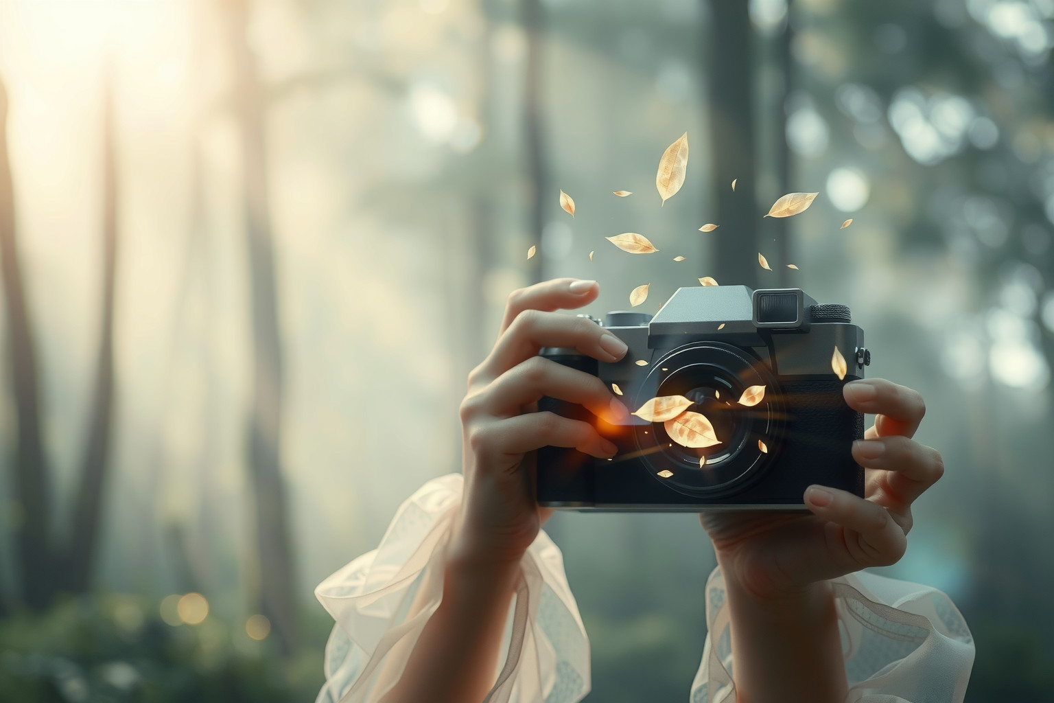 Sognare di fotografare la natura simboleggia la voglia di immortalare emozioni.