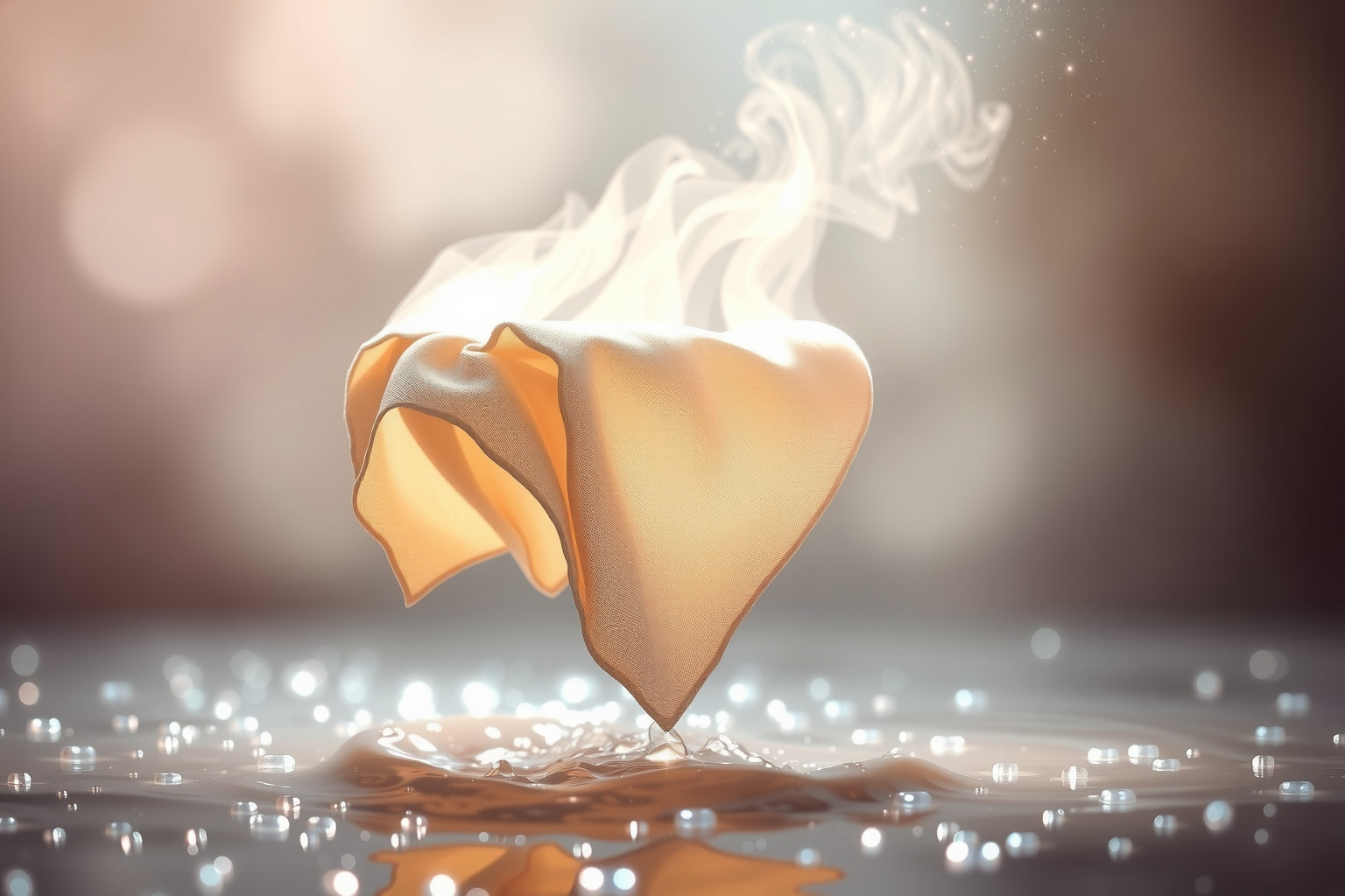 Lavare uno straccio simboleggia purificazione e rilascio emotivo.