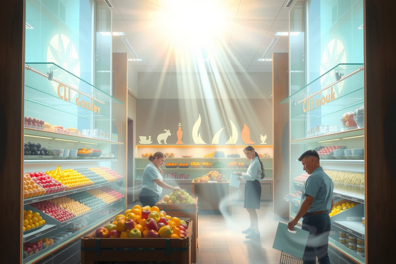 Sognare un negozio alimentari simboleggia abbondanza e nuove opportunità.