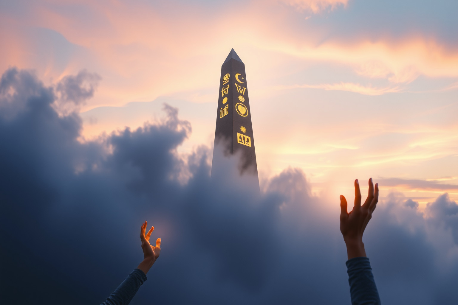 Sognare geroglifici su obelisco rivela misteri nascosti della mente.