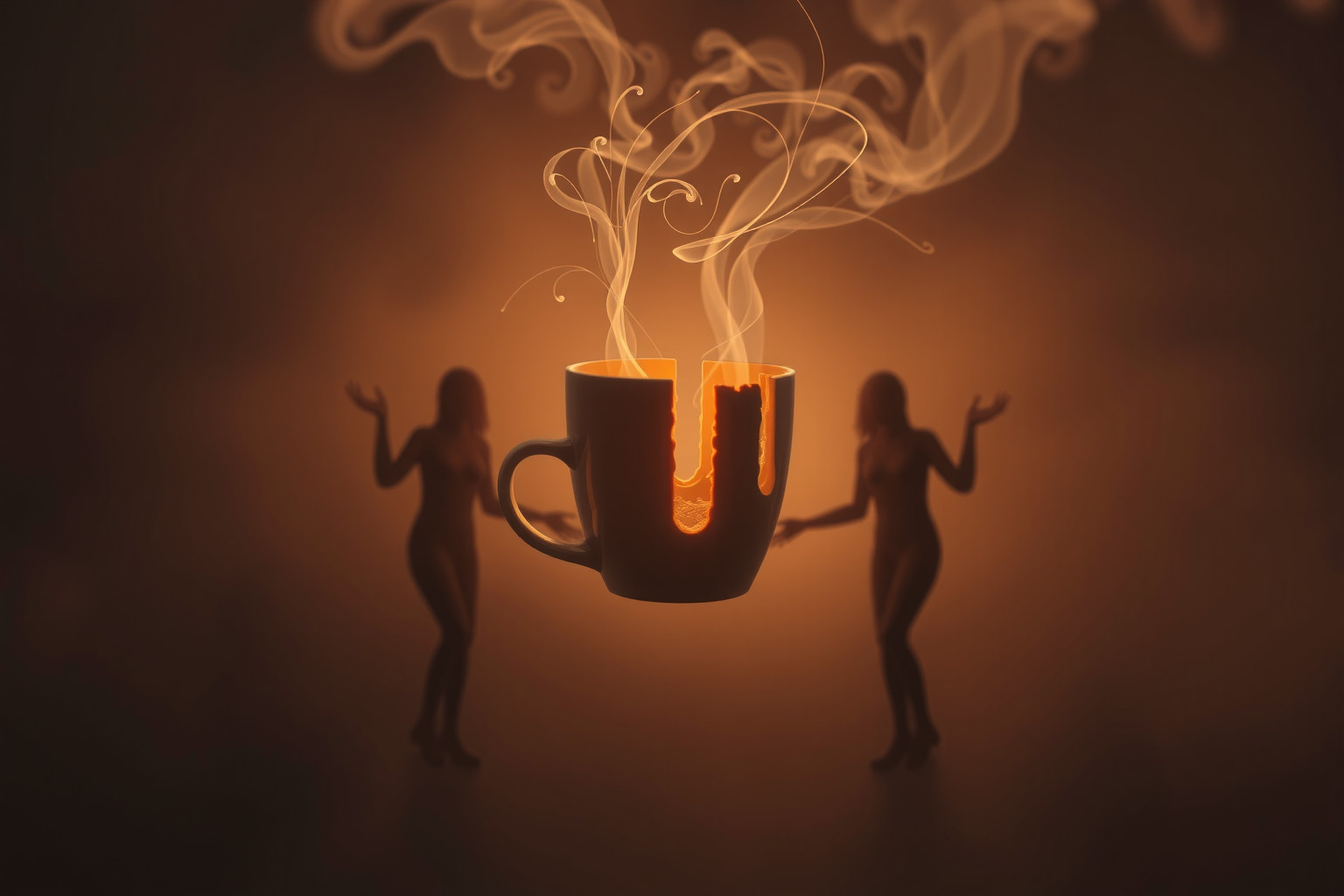 Sognare litigi per il caffè riflette tensioni emotive nascoste.