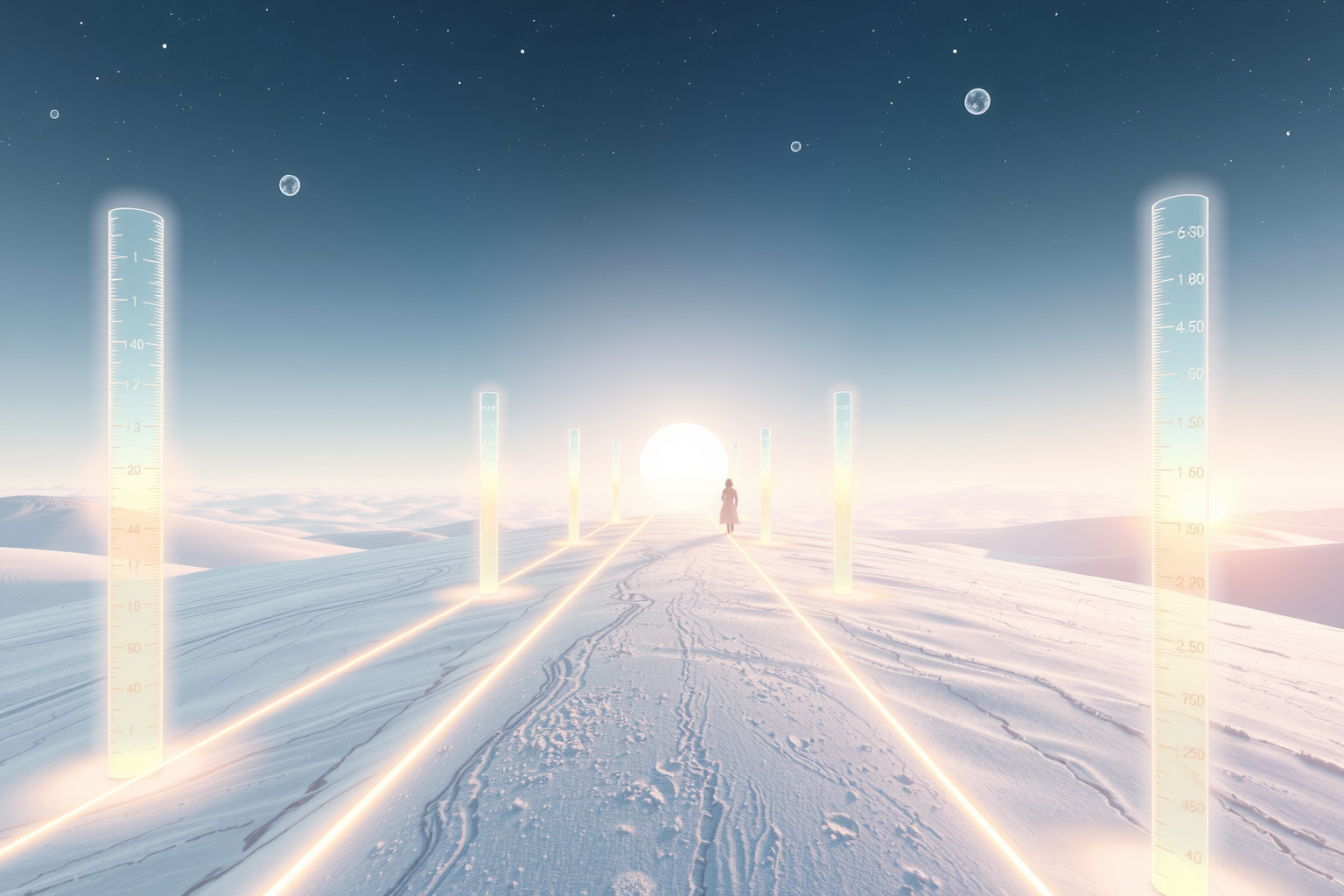 Sognare di misurare riflette il desiderio di valutare i propri successi.