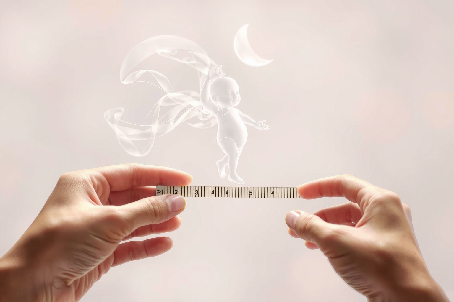 Sognare di misurare un bambino riflette ansie e crescita emotiva.