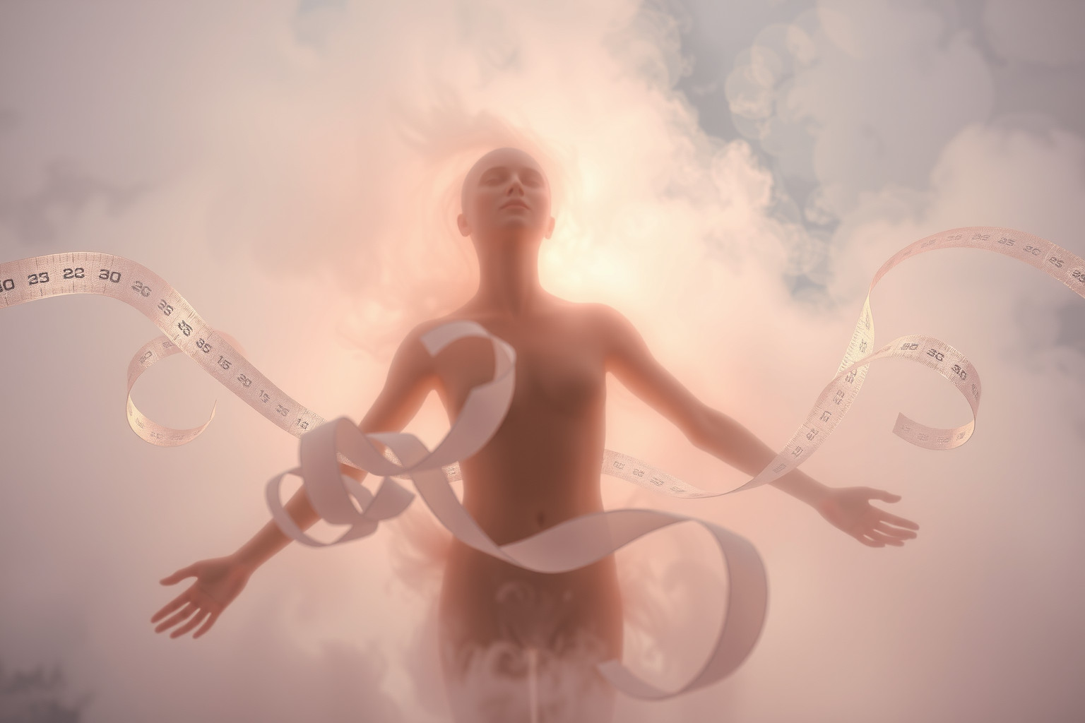 Sognare di misurare un corpo riflette controllo su sé stessi.