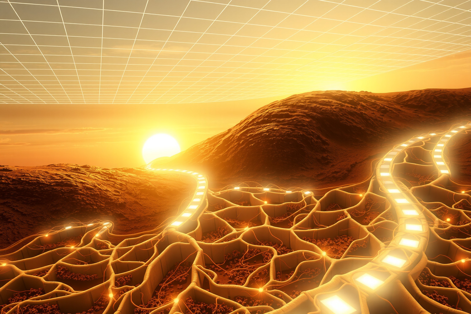 Sognare di misurare un terreno simboleggia radicamento e crescita futura.