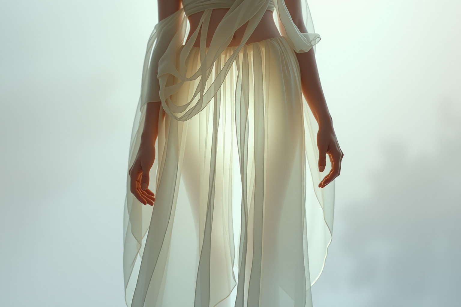 Sognare la sottogonna nasconde paure profonde di rivelazioni segrete.