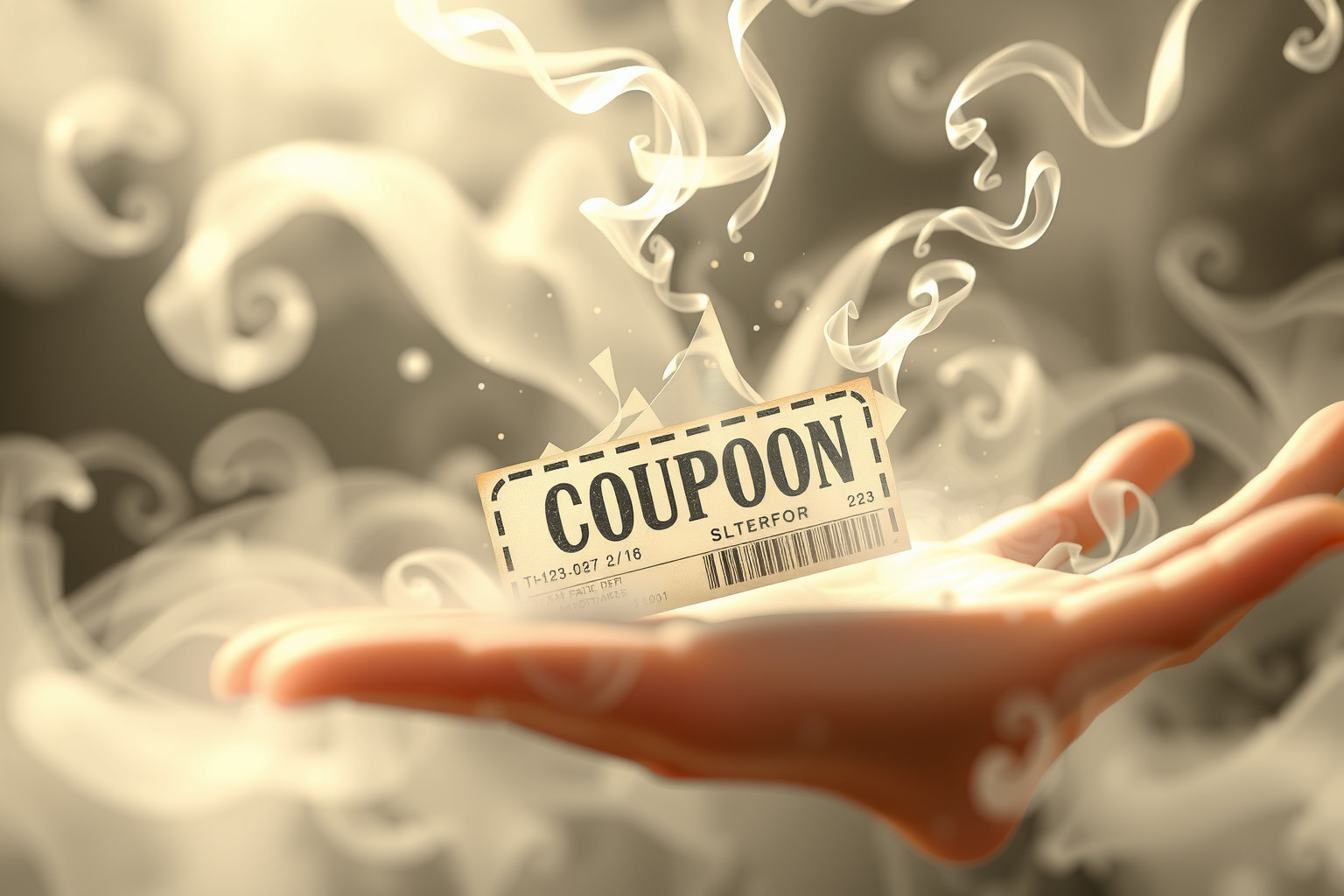 Sognare un buono sconto inutilizzabile riflette insicurezza e opportunità perse.