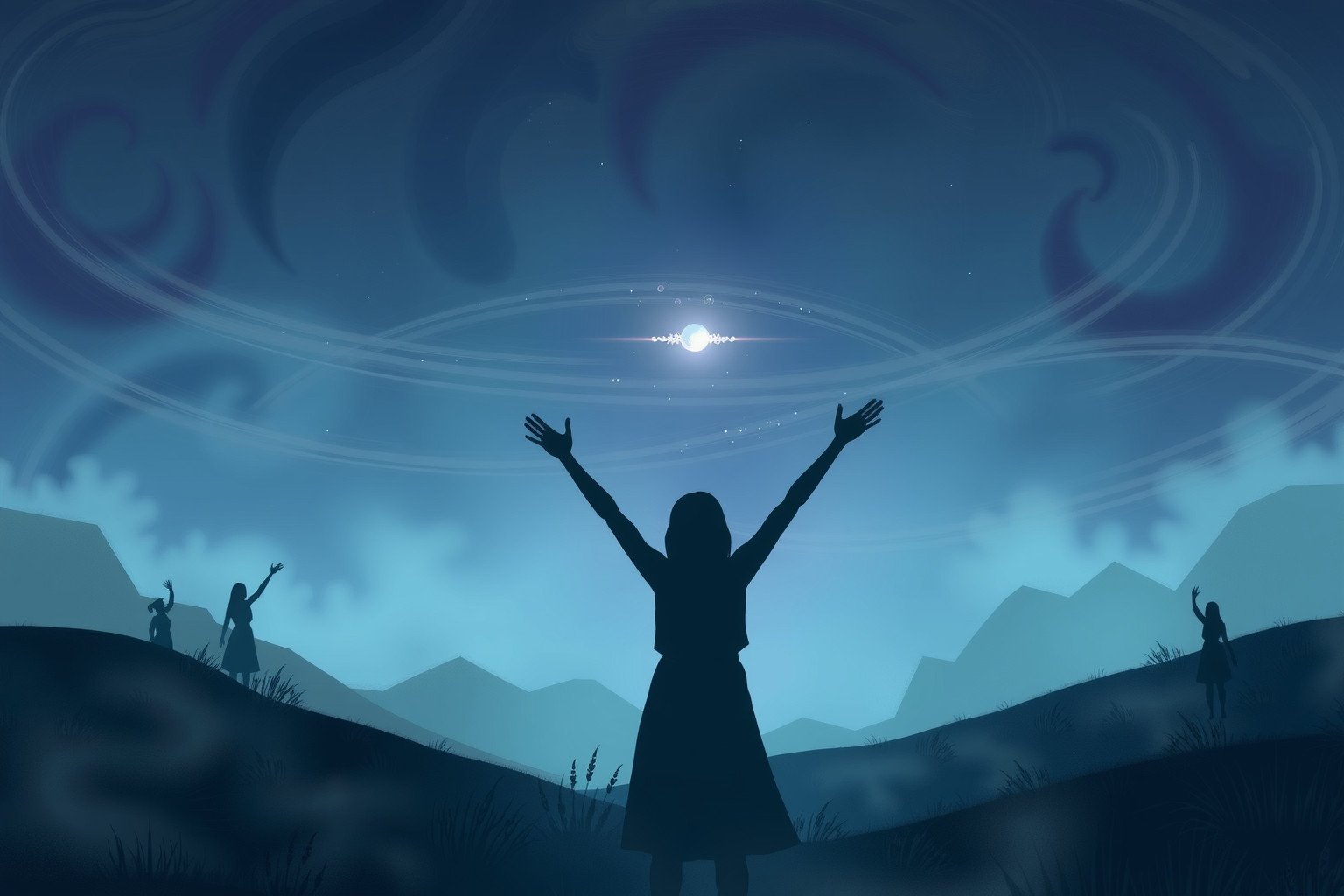 Sognare l'aurora nascosta riflette desideri e ostacoli interiori profondi.